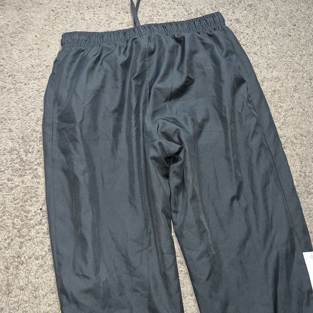 Y2K Nike Dri Fit Black Rivalry Track Pants Men's Large Baggy - Picture 4 of 8